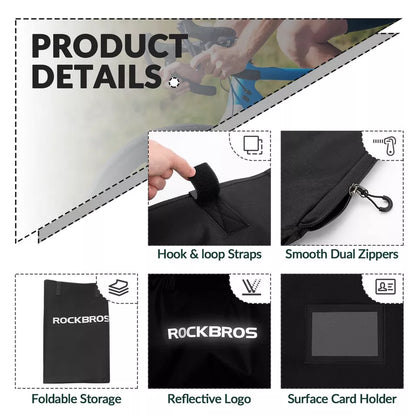 ROCKBROS bicycle transport bag for 1 bicycle up to 26 inches storage bag MTB