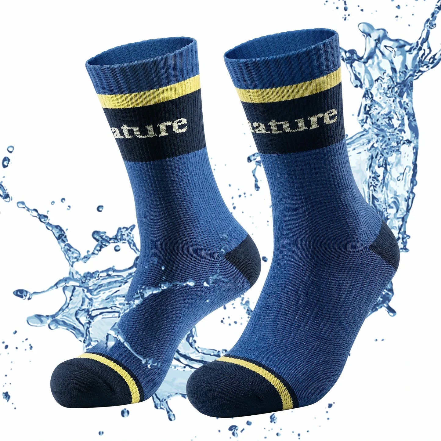 Waterproof cycling socks, breathable, unisex, Quantature