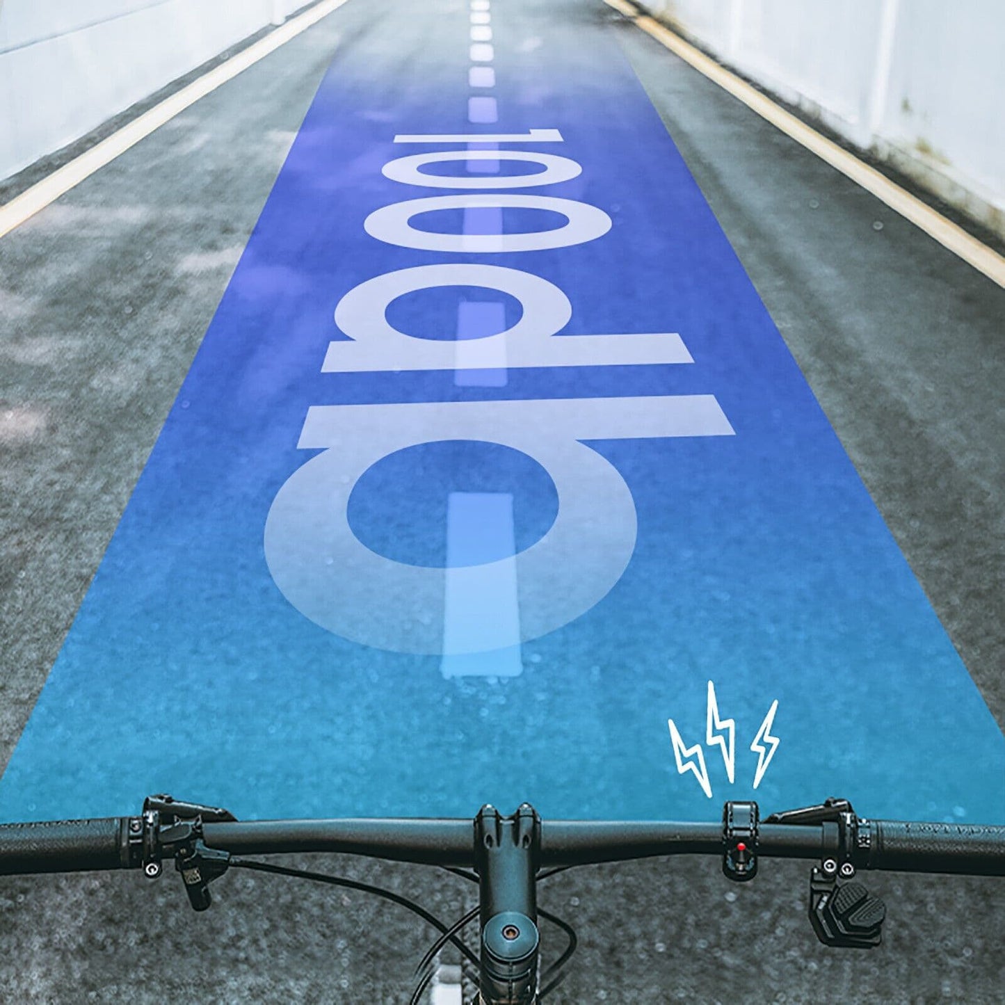 100dB Hidden Bicycle Bell, Rainproof and Rustproof, ROCKBROS