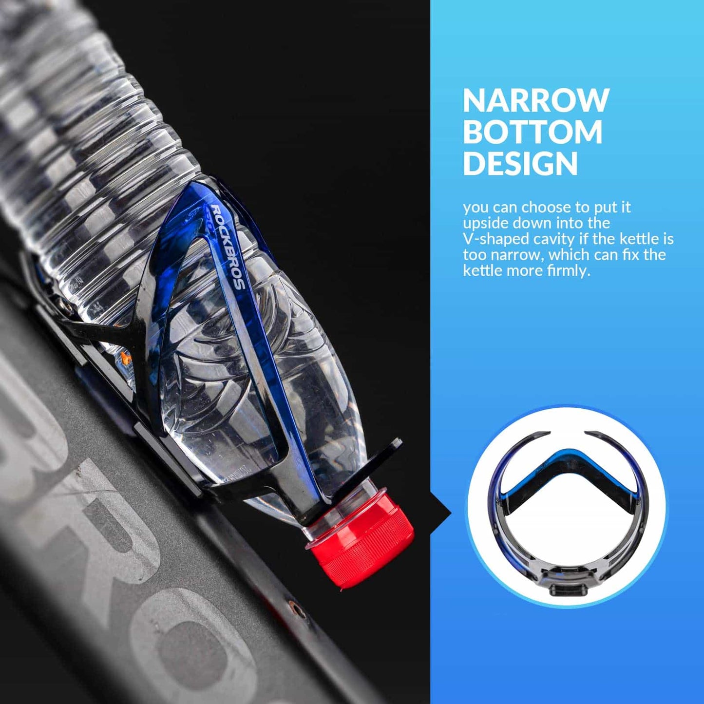 35g Lightweight PC Bicycle Bottle Holder ROCKBROS