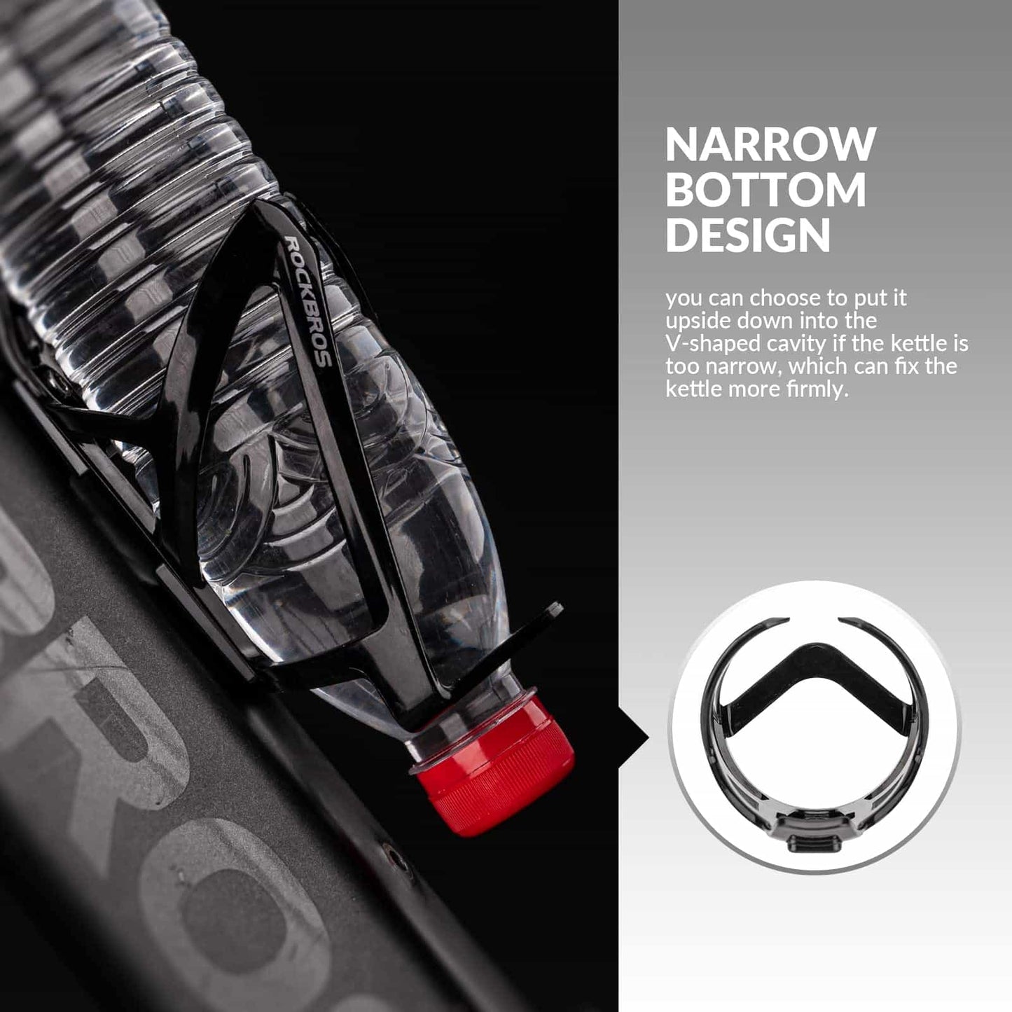 35g Lightweight PC Bicycle Bottle Holder ROCKBROS