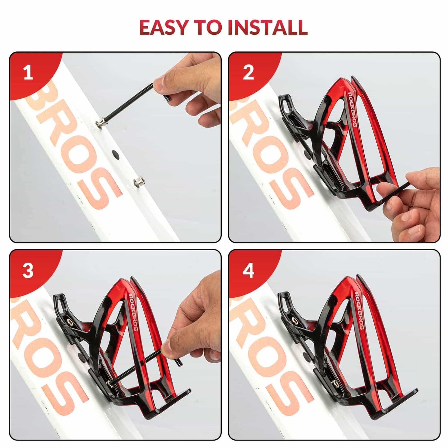 35g Lightweight PC Bicycle Bottle Holder ROCKBROS