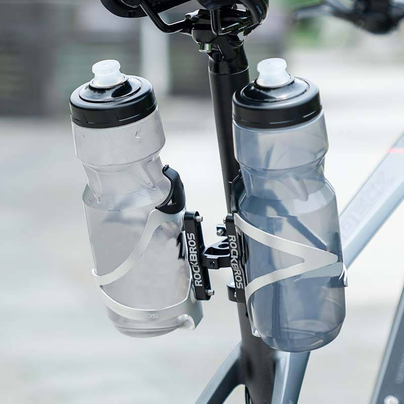 Aluminum Universal Bottle Holder Adapter for Bicycles and Motorcycles ROCKBROS