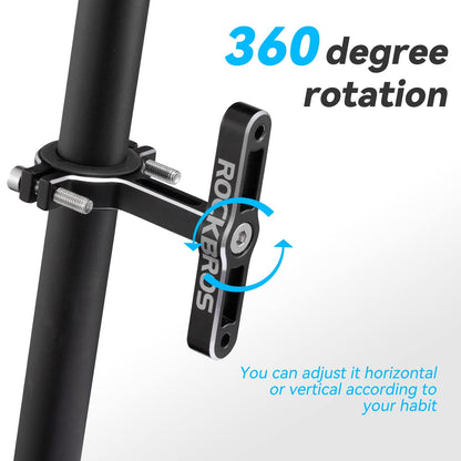 Aluminum Universal Bottle Holder Adapter for Bicycles and Motorcycles ROCKBROS