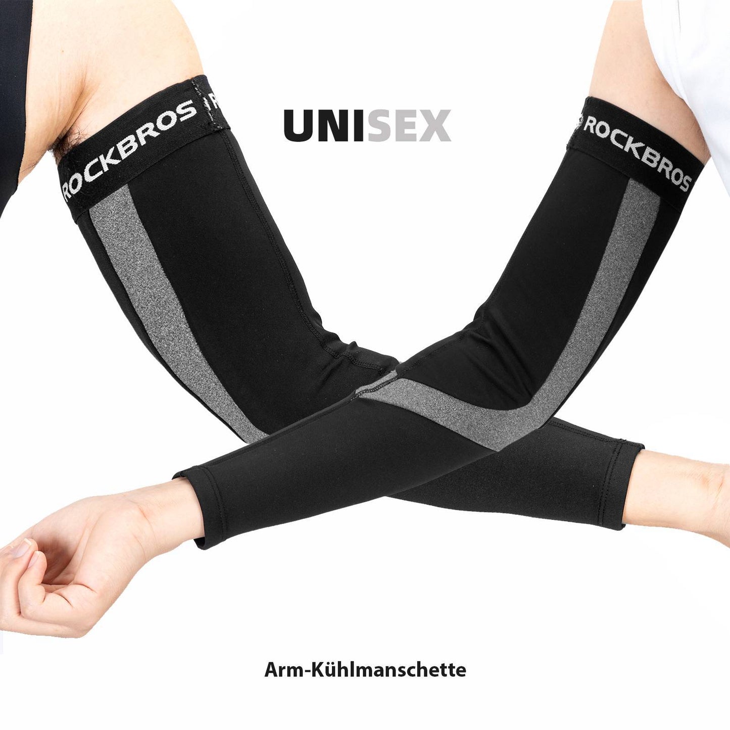 Winter arm warmers for cycling, hiking, running, and outdoor activities - ROCKBROS