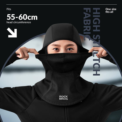 Balaclava Autumn Winter Ski Mask Breathable Face Hood ROCKBROS