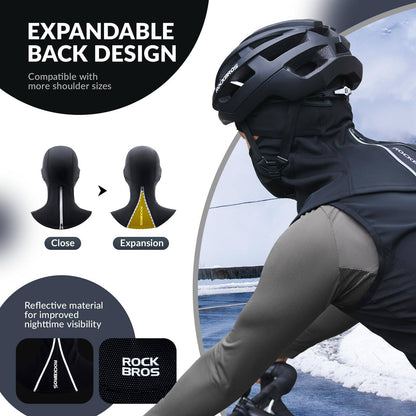 Balaclava Autumn Winter Ski Mask Breathable Face Hood ROCKBROS