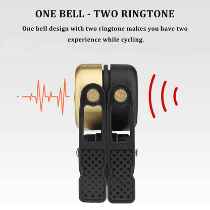 Classic Brass Bicycle Bell Mini Bicycle Bells 1-2 Ringtone ROCKBROS
