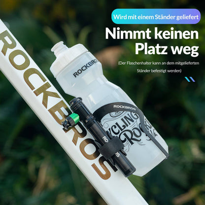 CO2 bicycle pump 110 PSI aluminum mini pump black ROCKBROS