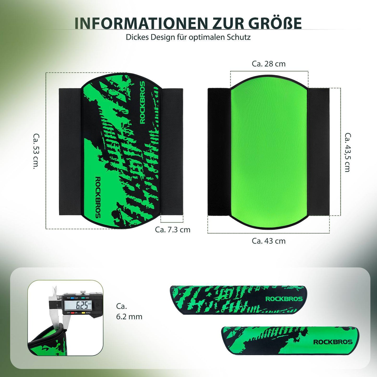 E-bike battery paint protection for integrated e-bike frame battery, protection against cold, ROCKBROS