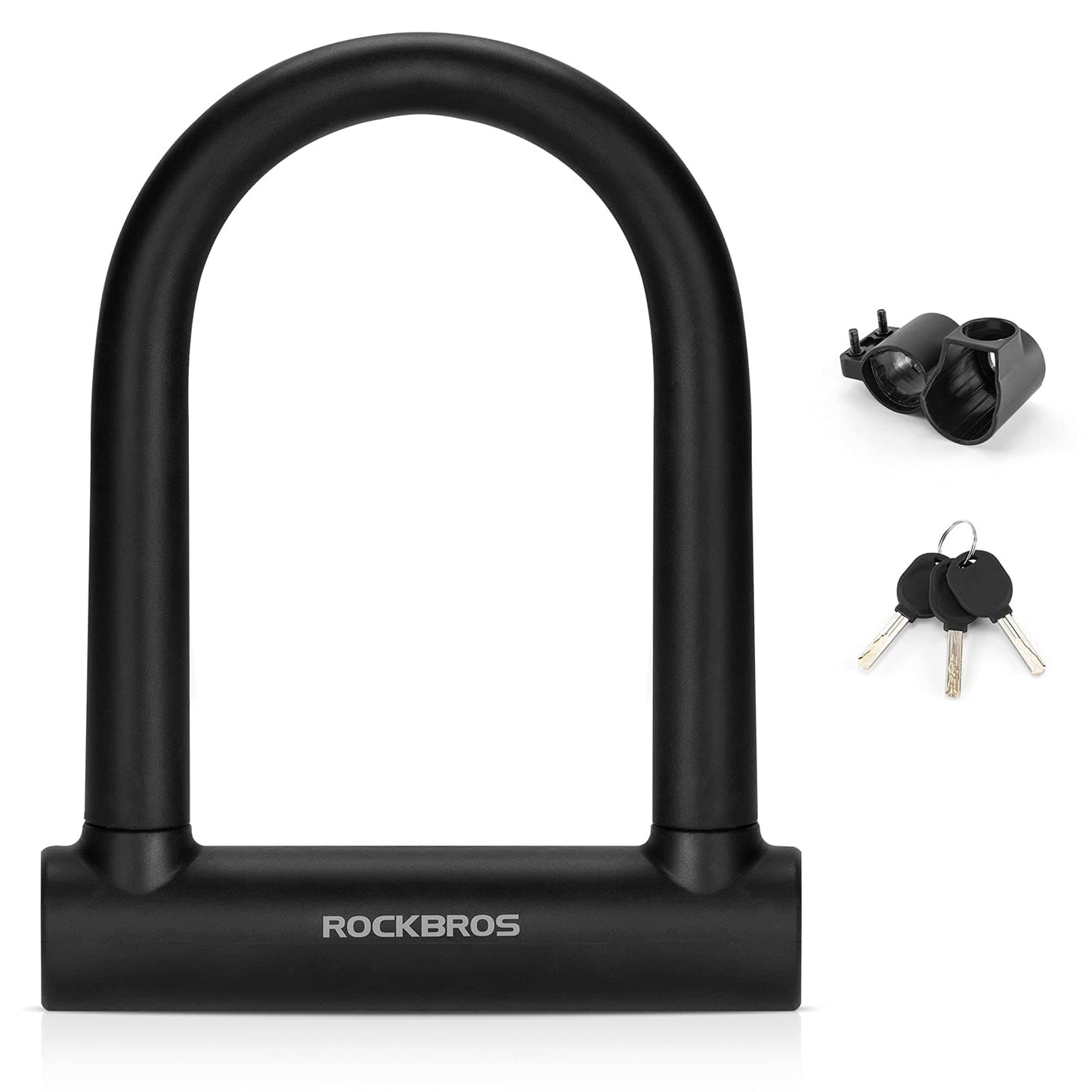 ROCKBROS alloy U-lock for bicycles and motorcycles