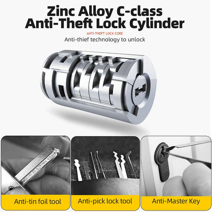 ROCKBROS alloy U-lock for bicycles and motorcycles