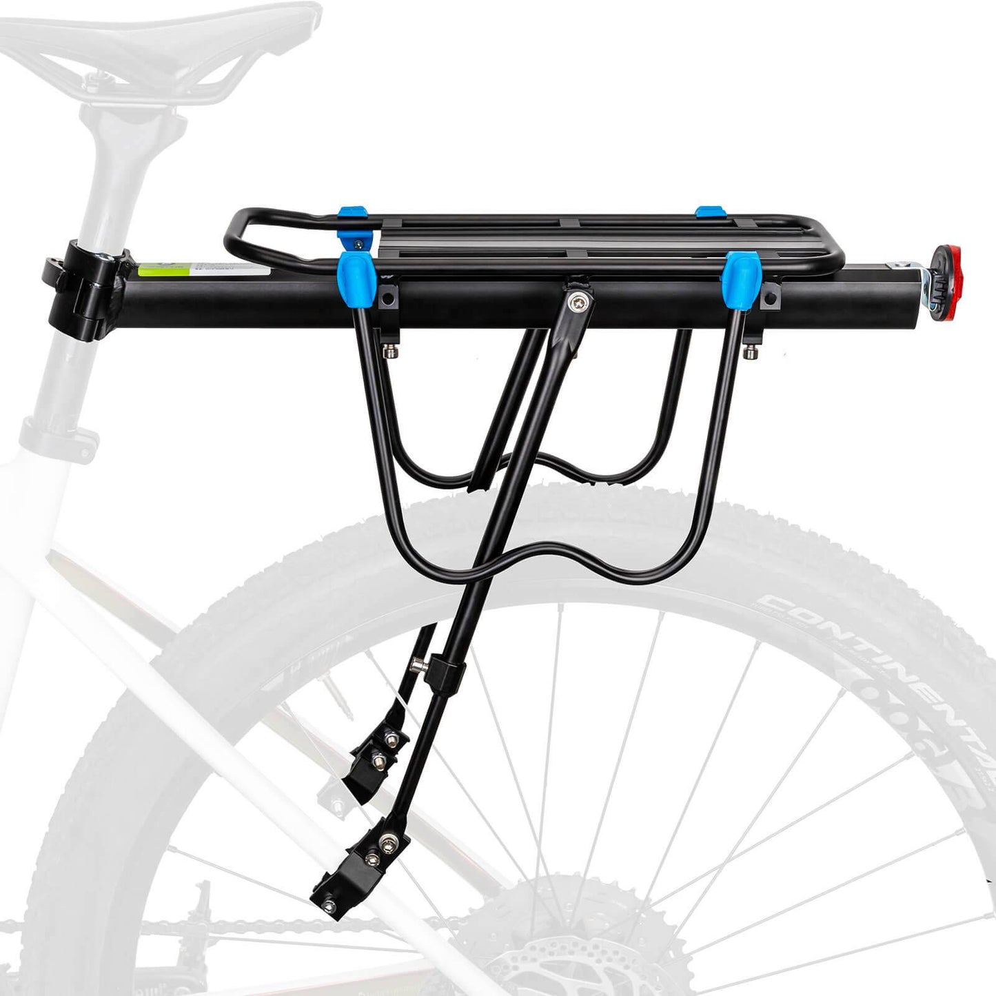 Bicycle luggage rack with reflector and quick release, 24-29 inch, ROCKBROS