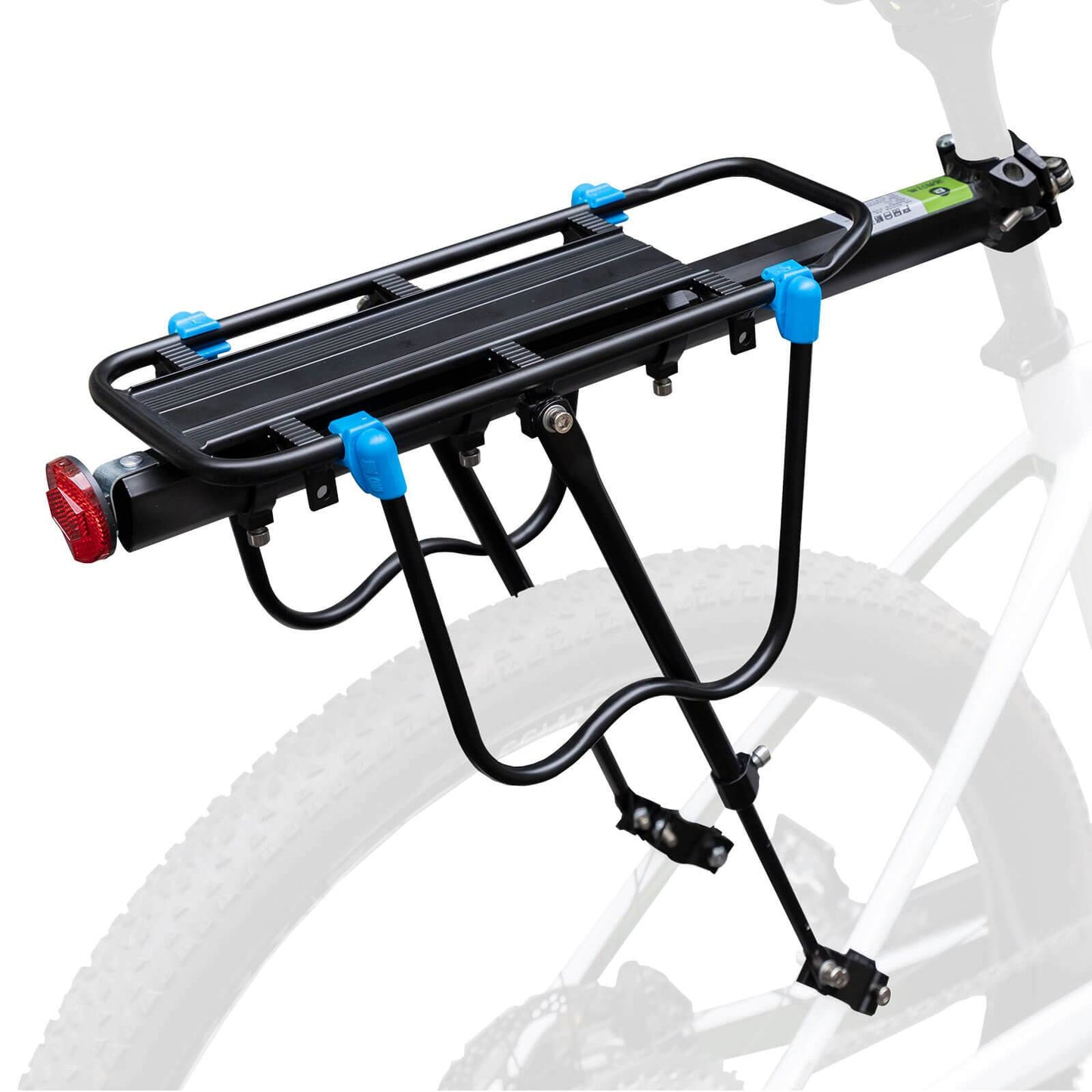 Bicycle luggage rack with reflector and quick release, 24-29 inch, ROCKBROS