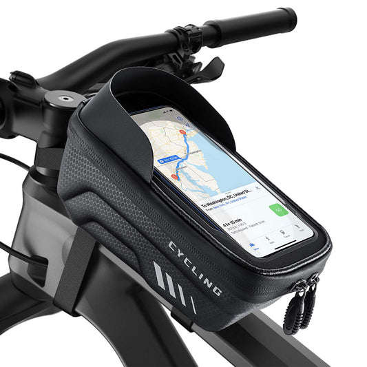Bicycle phone bag, phone mount, touchscreen-compatible, 6.7 inch, ROCKBROS