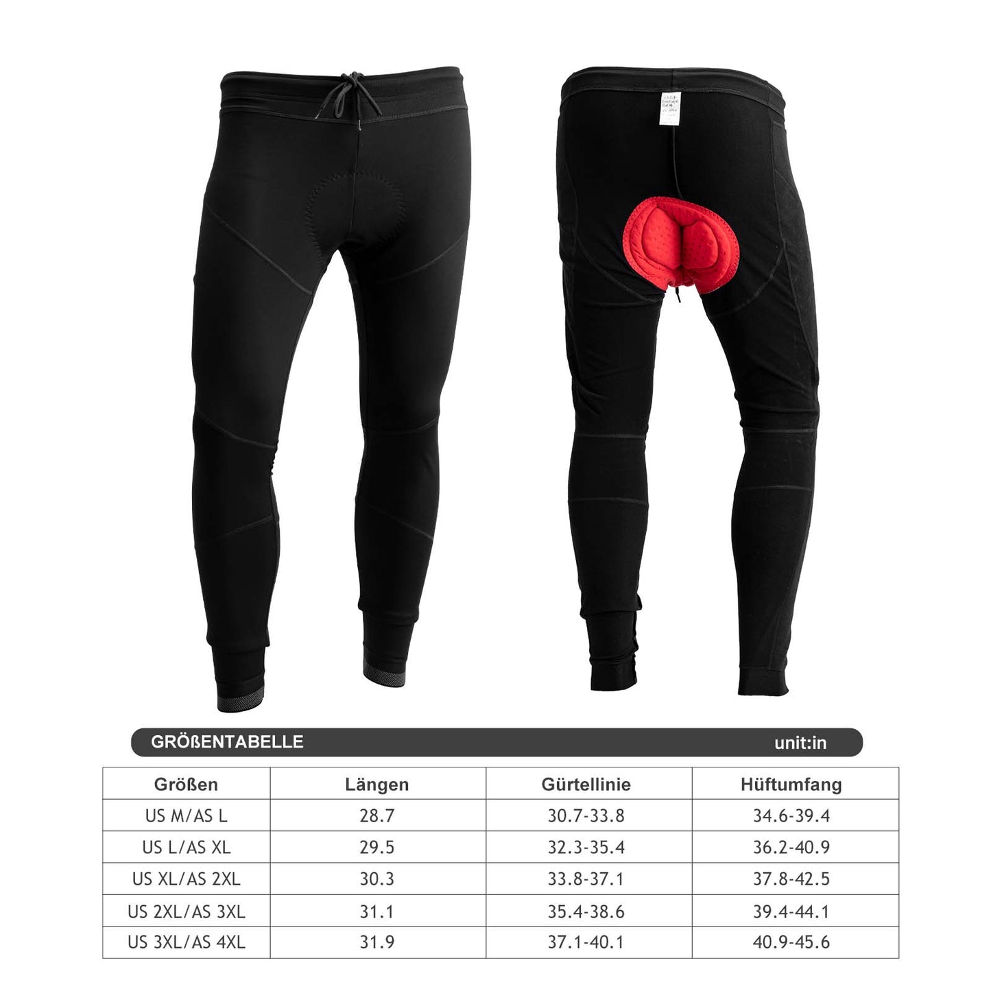 Winter cycling trousers, windproof cycling apparel, sporty ROCKBROS