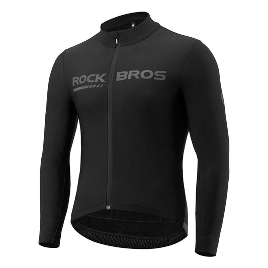 Winter cycling jacket, windproof cycling apparel, sporty, ROCKBROS