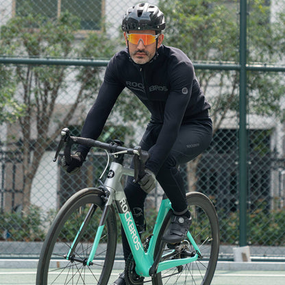 Winter cycling jacket, windproof cycling apparel, sporty, ROCKBROS