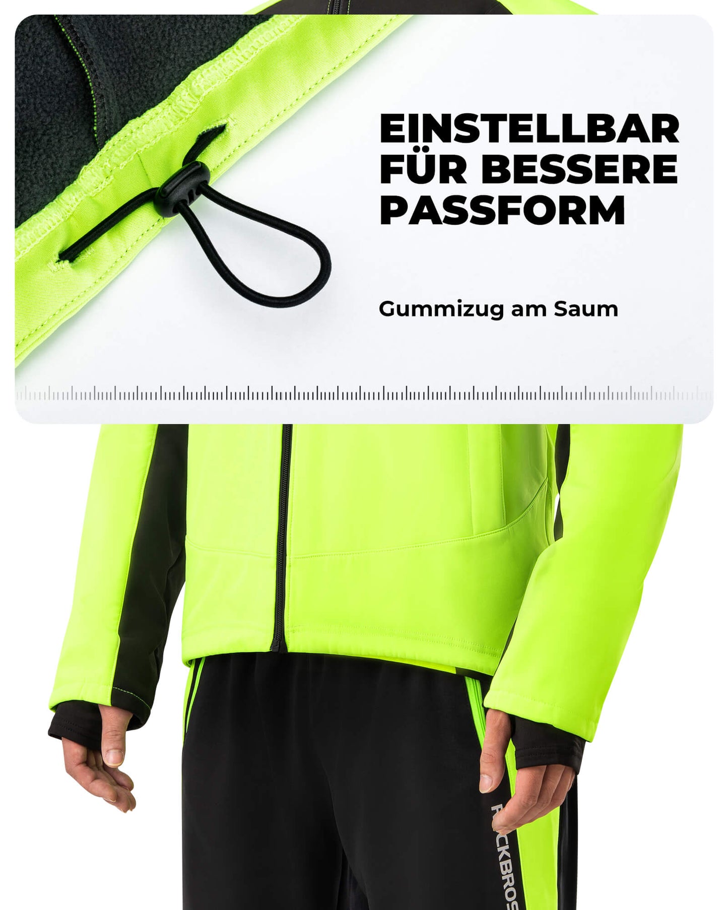 Cycling Jacket & Pants Winter Cycling Suit Bright Green ROCKBROS