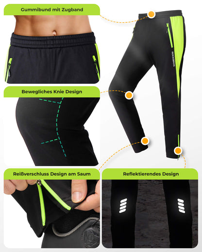 Cycling Jacket & Pants Winter Cycling Suit Bright Green ROCKBROS