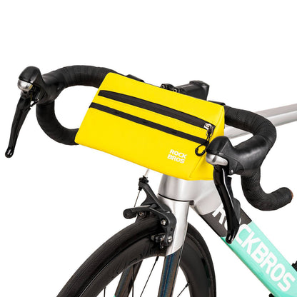 Bicycle handlebar bag, bicycle bag, bicycle basket, 6 colors, approx. 1.3L, ROCKBROS