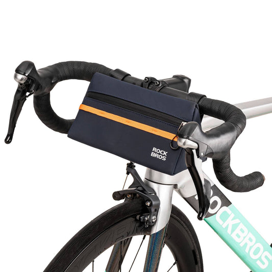 Bicycle handlebar bag, bicycle bag, bicycle basket, 6 colors, approx. 1.3L, ROCKBROS