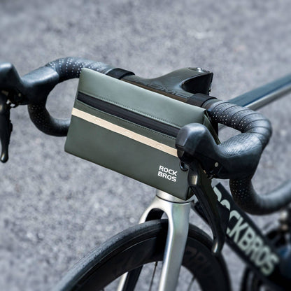 Bicycle handlebar bag, bicycle bag, bicycle basket, 6 colors, approx. 1.3L, ROCKBROS