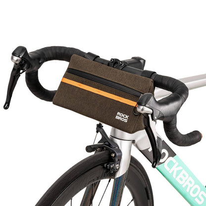 Bicycle handlebar bag, bicycle bag, bicycle basket, 6 colors, approx. 1.3L, ROCKBROS