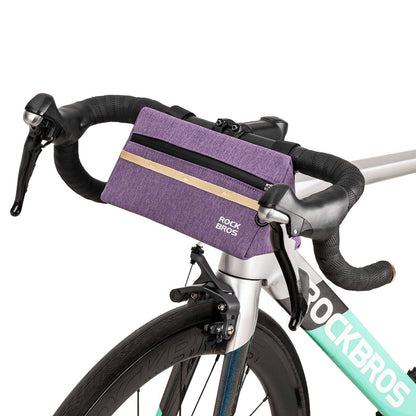 Bicycle handlebar bag, bicycle bag, bicycle basket, 6 colors, approx. 1.3L, ROCKBROS