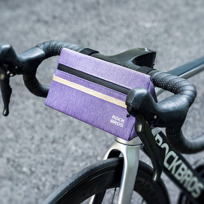 Bicycle handlebar bag, bicycle bag, bicycle basket, 6 colors, approx. 1.3L, ROCKBROS