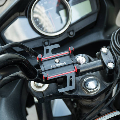 Bicycle/Motorcycle Phone Mount with 360° Rotation Clip ROCKBROS
