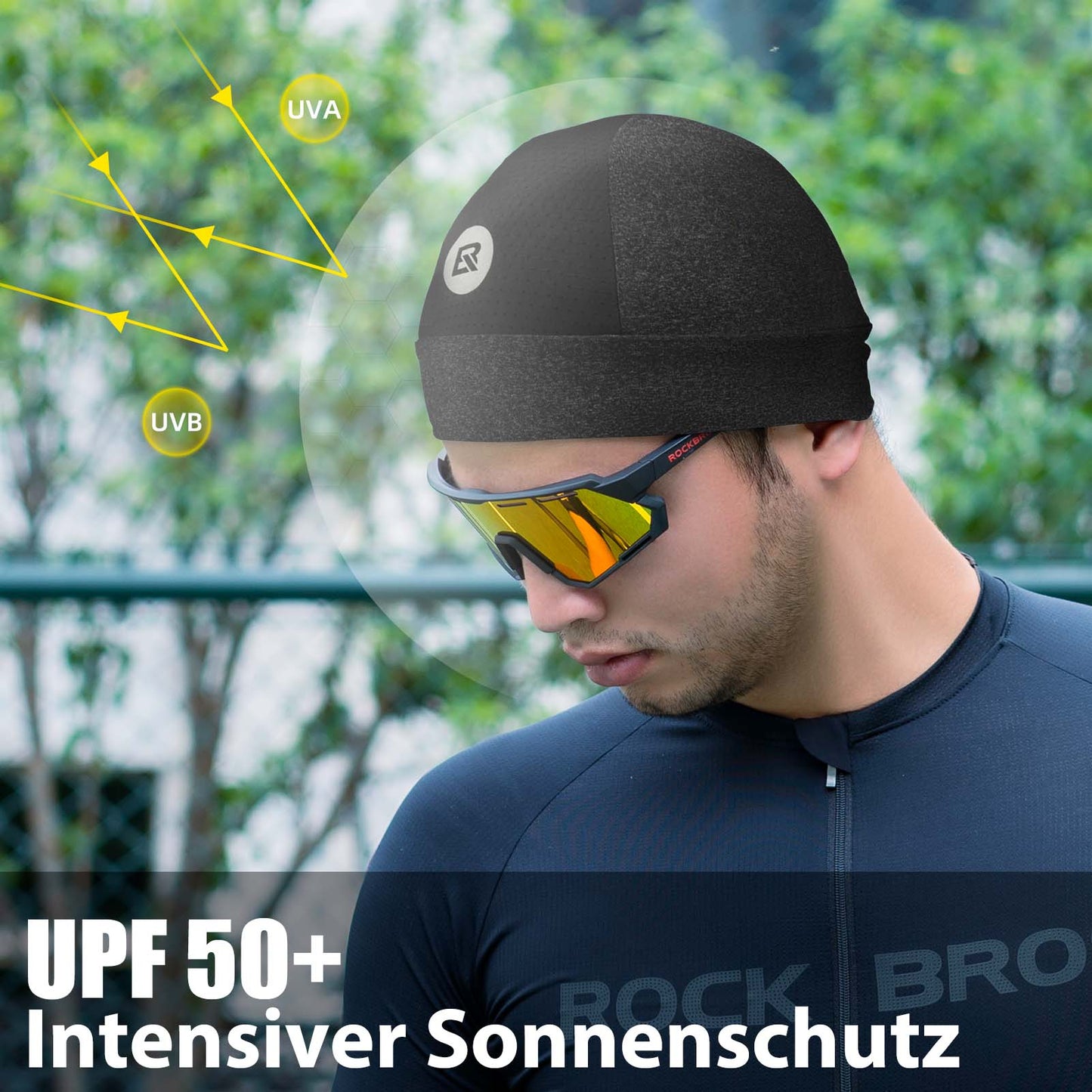 Summer cycling cap UV protection running cap men's 50-64cm ROCKBROS