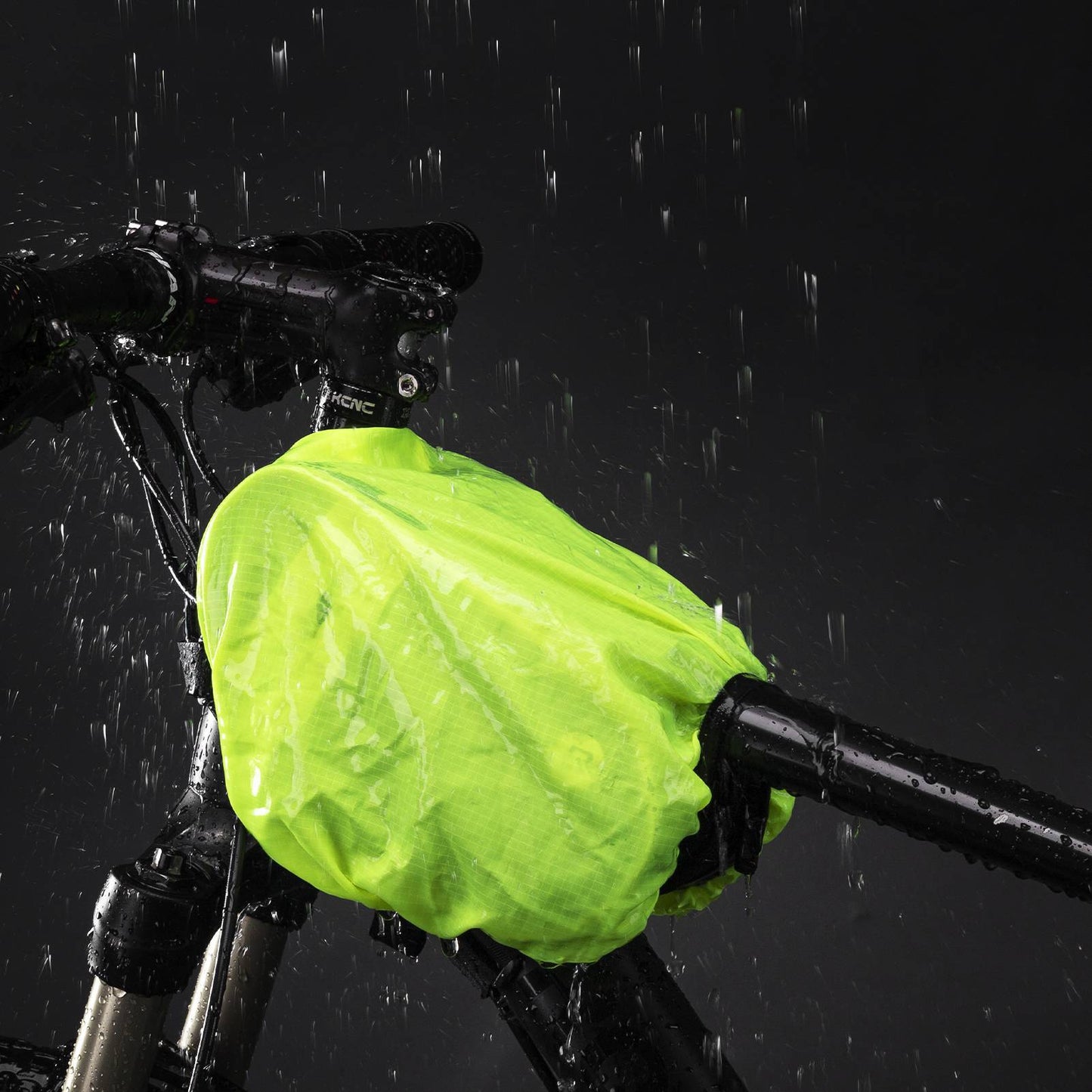 Bicycle frame bag with 360° rotating phone holder, 1.5 L, BK ROCKBROS