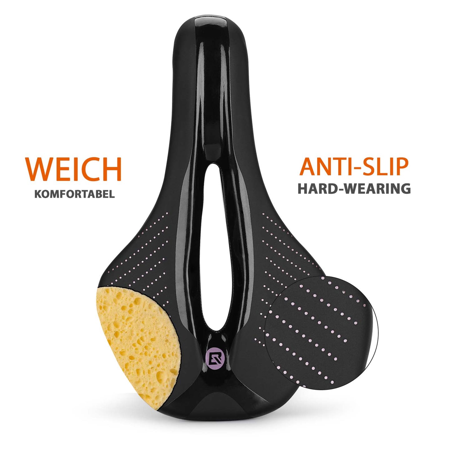 Bicycle Saddle Ergonomic Shock-Absorbing Bicycle Saddle Unisex ROCKBROS