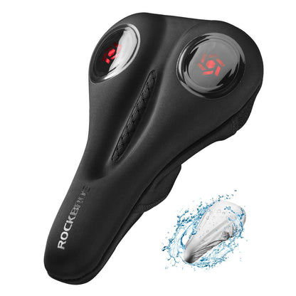 Bicycle Saddle Cover Gel Saddle Cover Black ROCKBROS