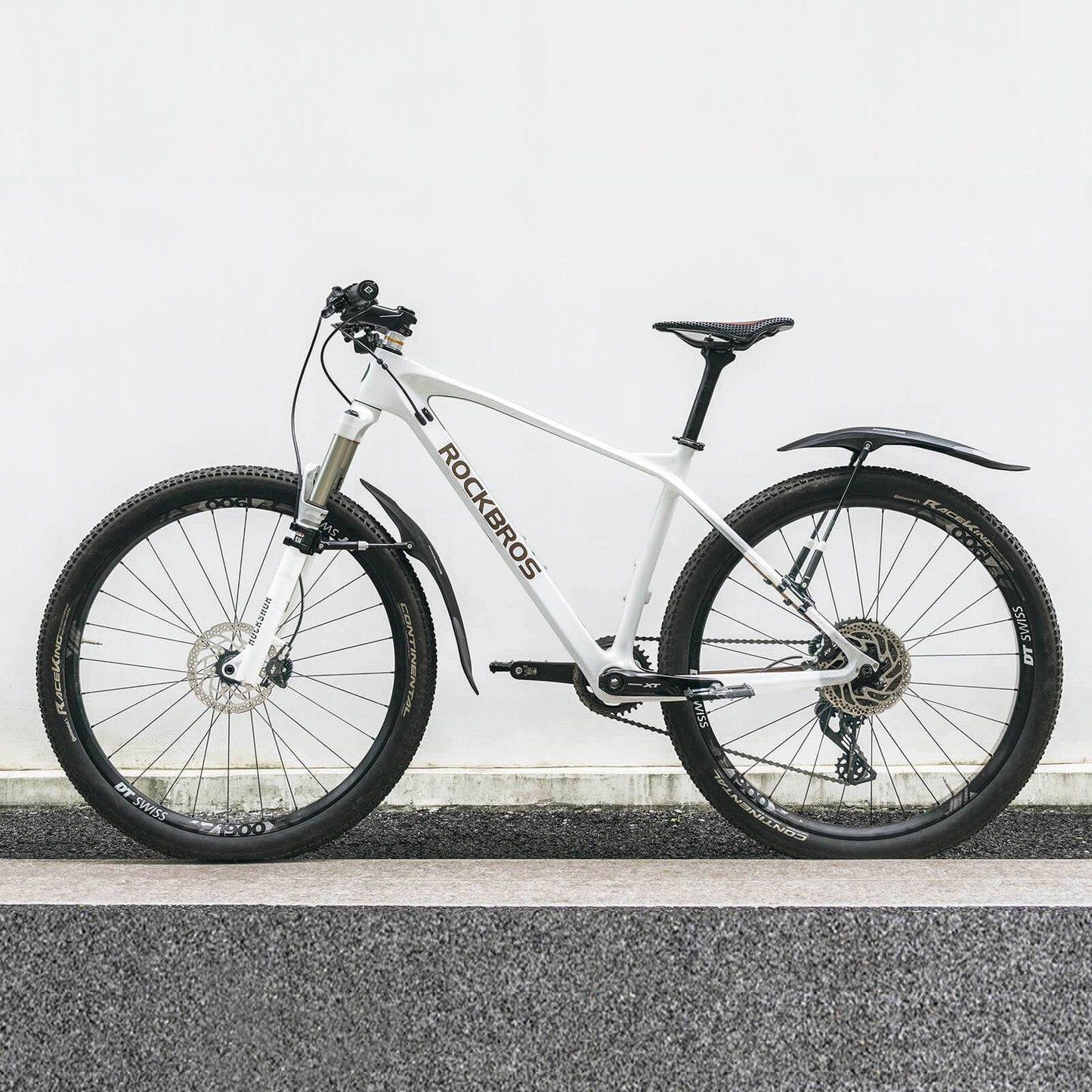 Bicycle Mudguard Set Front/Rear Flexible Bicycle Mudguard Adjustable ROCKBROS