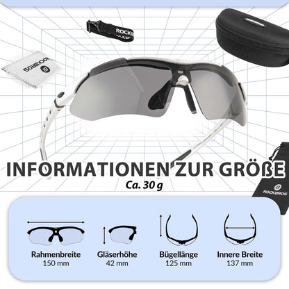 Polarized cycling glasses, sunglasses, UV400 protection, ROCKBROS