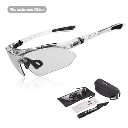 Cycling glasses, photochromic glasses, sunglasses, UV 400 protection, ROCKBROS