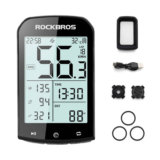 Wireless GPS Waterproof Bike Computer with Speedometer and Odometer ROCKBROS