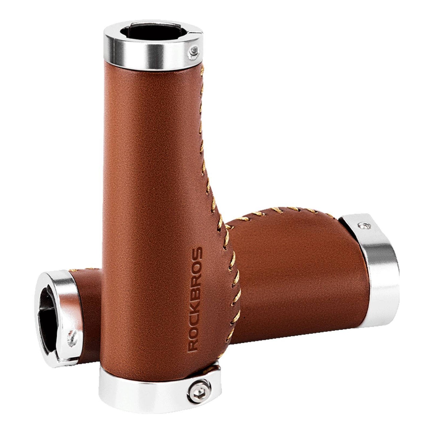 Retro MTB handlebar grips, ergonomic design, ROCKBROS