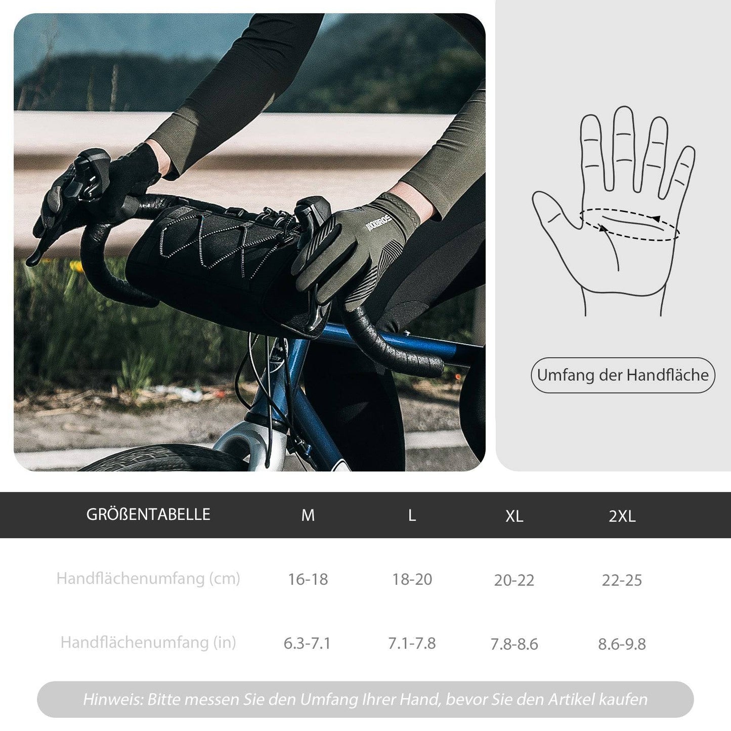 Women's/Men's Cycling Gloves Touchscreen Anti-Slip Thin ROCKBROS