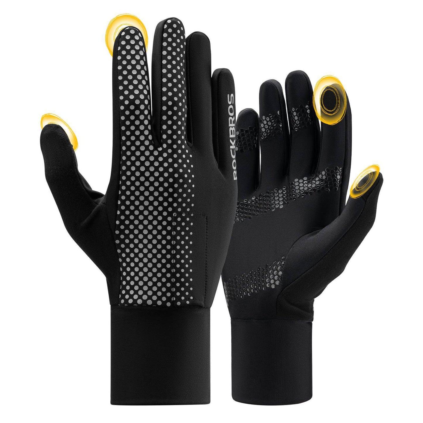 Cycling gloves Touchscreen Cycling gloves Windproof ROCKBROS