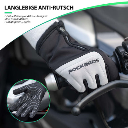 Cycling gloves touchscreen warm winter gloves S-XL ROCKBROS