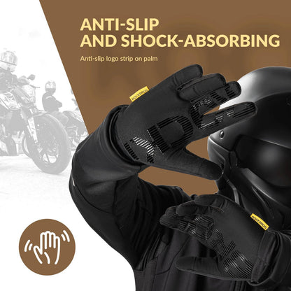Cycling gloves Warm windproof full-finger sports gloves ROCKBROS