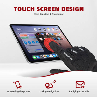 Men's cycling gloves, winter/autumn, MTB, shock-absorbing gloves, ROCKBROS