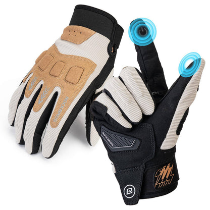 Men's cycling gloves, winter/autumn, MTB, shock-absorbing gloves, ROCKBROS