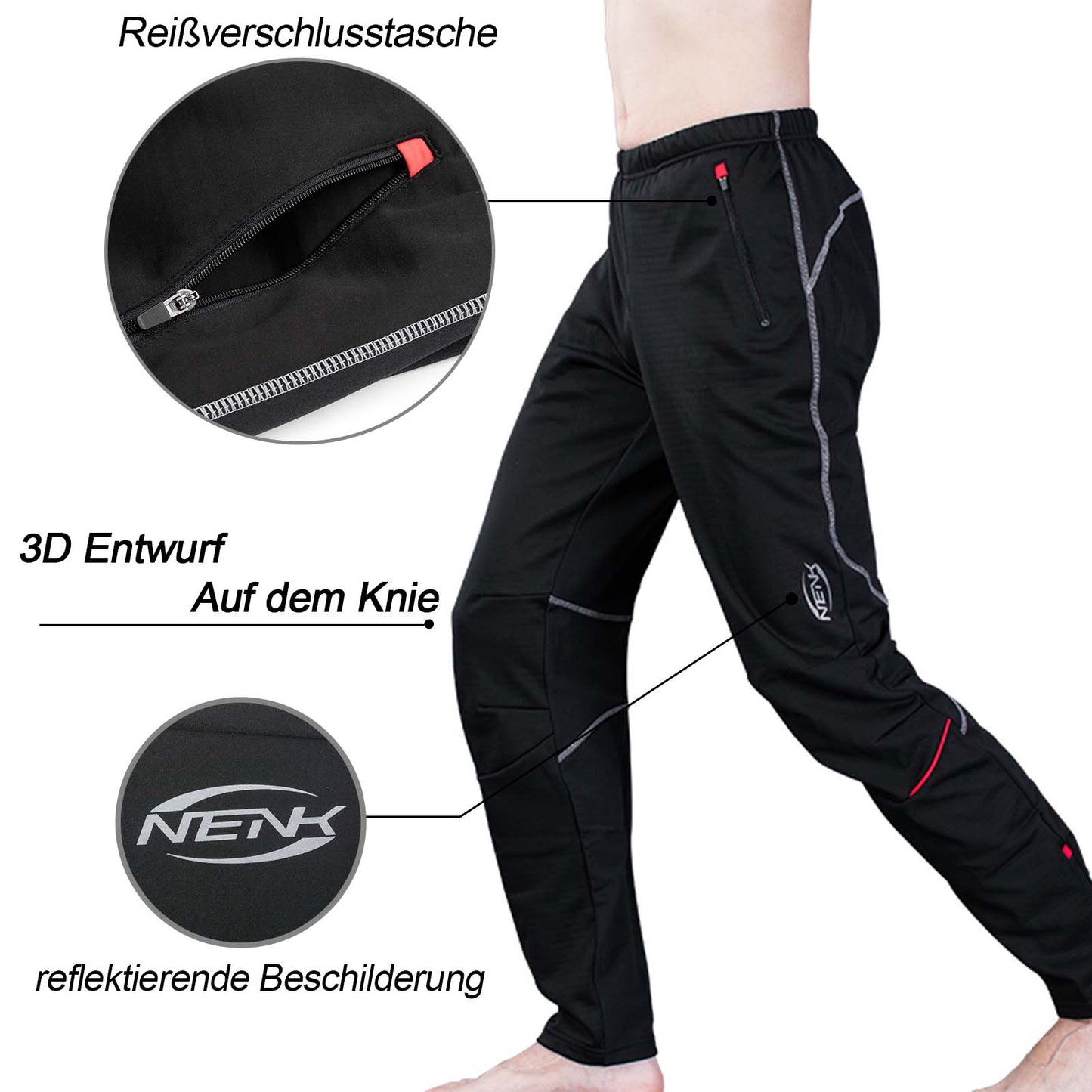 Men's cycling trousers, leisure trousers, outdoor activities, sizes M-4XL, ROCKBROS