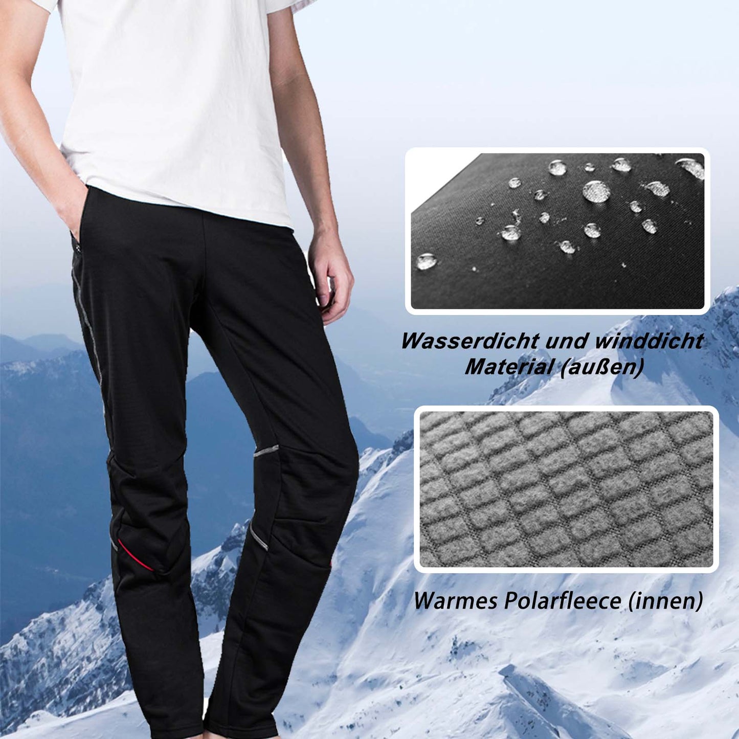 Men's cycling trousers, leisure trousers, outdoor activities, sizes M-4XL, ROCKBROS