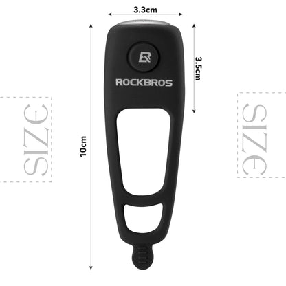 Electronic bicycle bell, IPX4 waterproof, ROCKBROS