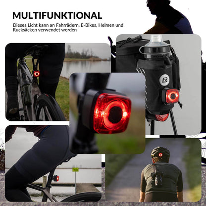 Bicycle light IPX5 waterproof rear light rechargeable with USB-C ROCKBROS